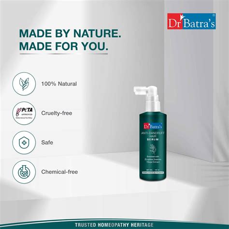 Dr Batra's Anti-Dandruff Hair Serum for Scalp Care | With Thuja Extrac