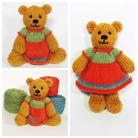 Stylish wardrobe for little teddies: free knitting patterns