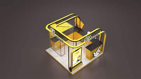 Takka Booth - City Center Almaza on Behance