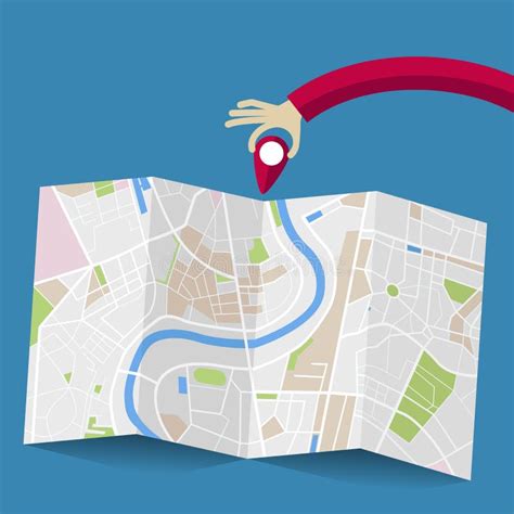 Pin in Map Illustration 的图像结果