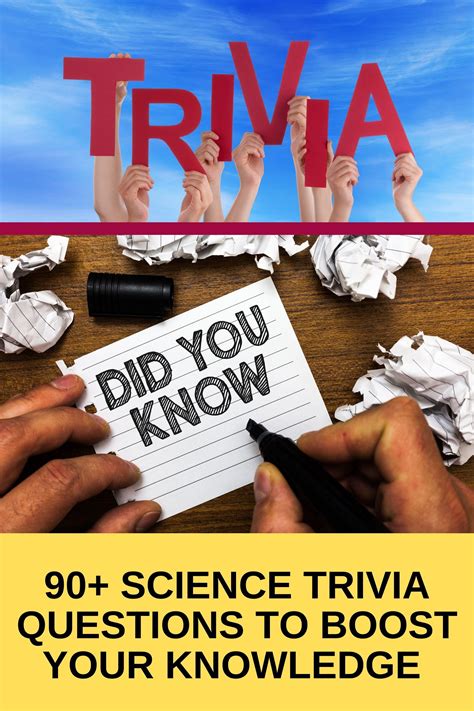 90+ Science Trivia Questions to Boost Your Knowledge - FunAttic ...