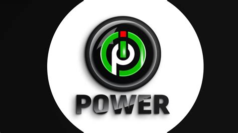 Modern Power and Technology logo design free psd – GraphicsFamily