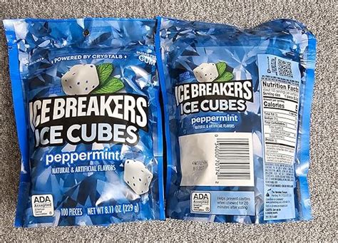 ICE BREAKERS Ice Cubes Peppermint Sugar Free Chewing India | Ubuy