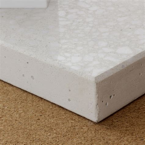 Polished White Concrete