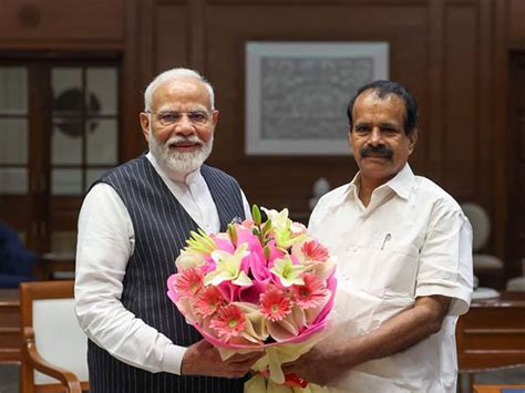 Union Minister George Kurien calls on PM Modi, apprises him of rescue ...