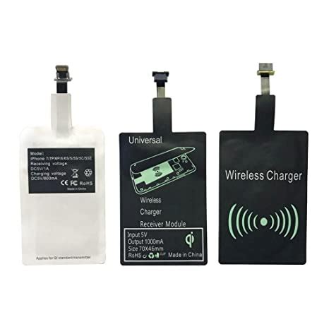 SDR Qi Wireless Micro USB Charger Charging Receiver Card Patch Module ...