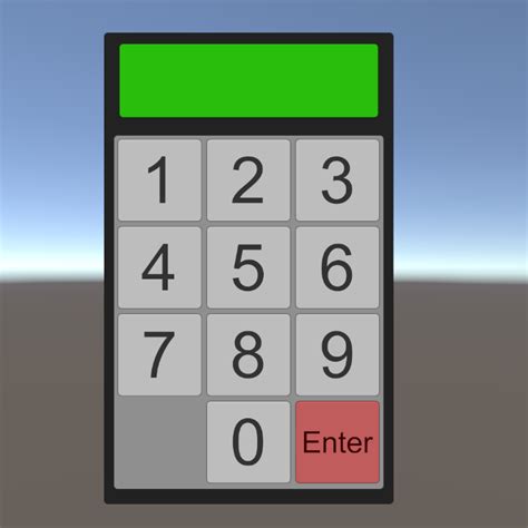 Image result for How to Make a VR Keypad Unity