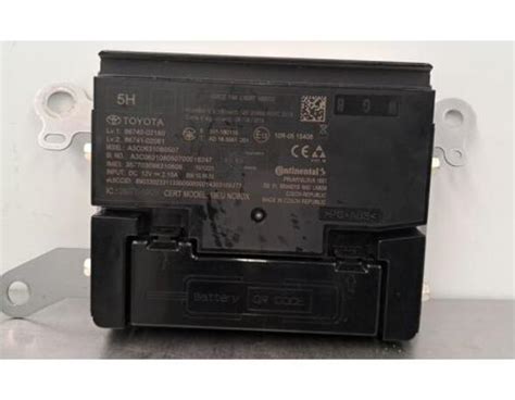 Control unit TOYOTA HILUX VIII Pickup (_N1_) buy 104.36