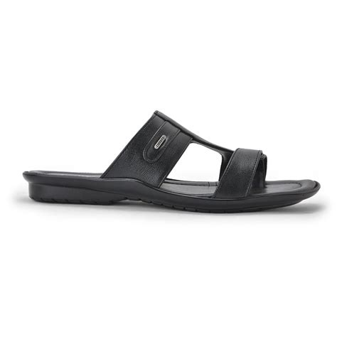Buy Coolers LAF-227 Casual Black Slippers For Men By Liberty