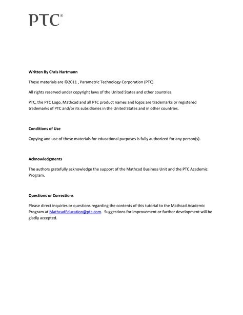 Parametric Equations with Mathcad Prime | PDF