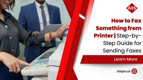 How to Fax Something from Printer | Step-by-Step Guide for Sending Faxes