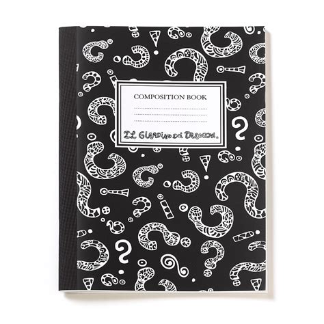 Composition Book Question mark - Niki de Saint Phalle