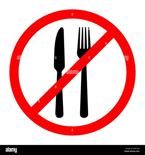 No Food Sign High Resolution Stock Photography and Images - Alamy