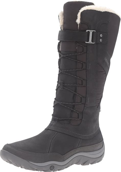 Merrell Women's Murren Tall Waterproof Winter Boot: Amazon.co.uk: Shoes ...