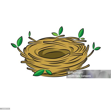 Bird Nest In Tree Clip Art