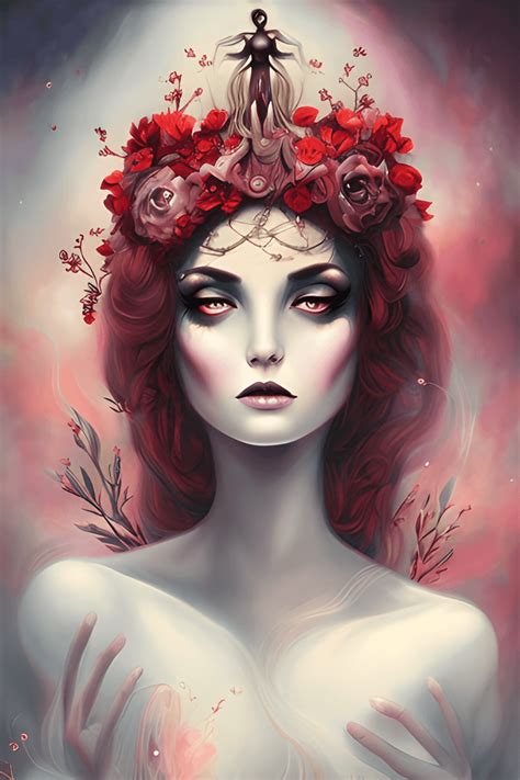 Persephone Goddess of the Underworld · Creative Fabrica