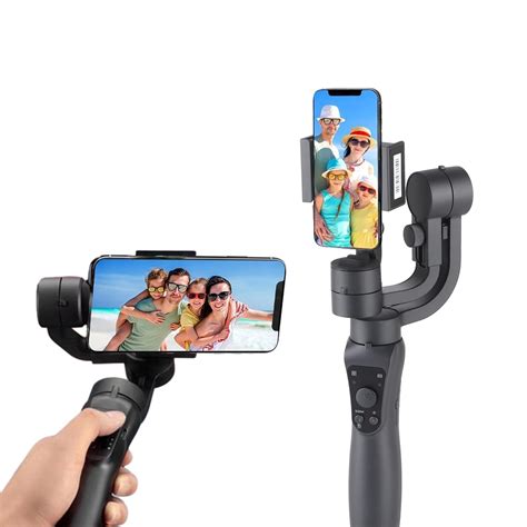 S5 Smartphone Gimbal Stabilizer, 3 Axis Portable Gimbal Stabilizer ...