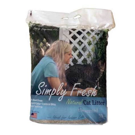 Simply Fresh Natural Clumping Cat Litter - 33 Lbs – Pet Life