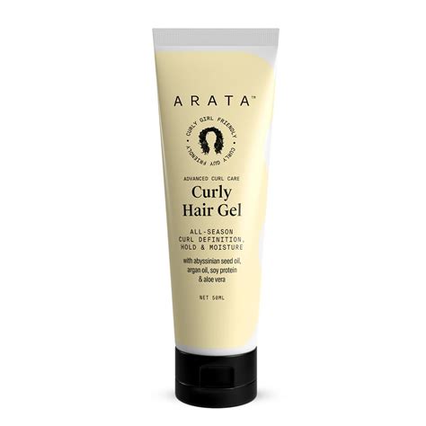 Arata Curl Gel for Frizzy, Wavy, Curly Hair