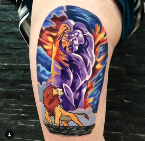 Pin by Kara Bish on Disney tattoos | King tattoos, Lion king tattoo ...