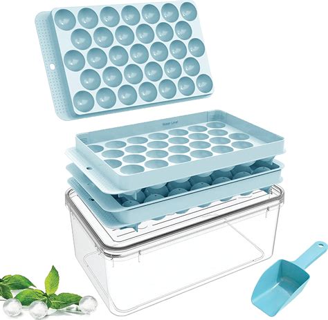 Amazon.com: Round Ice Cube Trays for Freezer, 111PCS×1IN Circle Ice ...
