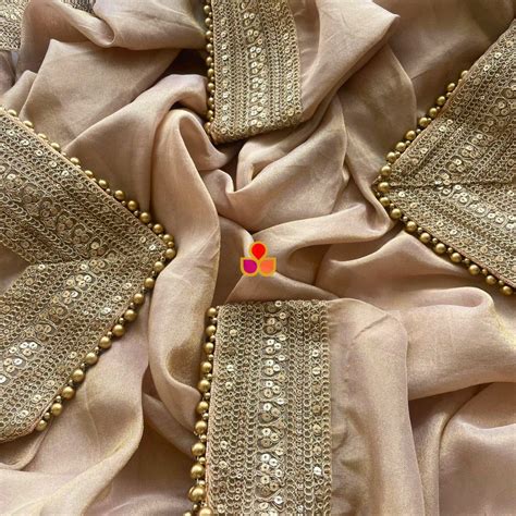 Bridal Saawariya Gold Tissue Organza Dupatta – anokherang