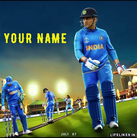 Dhoni Birtday Common Dp Font Generator - Life Liker