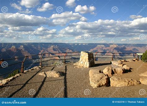 Overlook-Grand Canyon South Rim Stock Photo - Image of south, gorge: 4162218