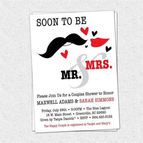 24+ Pretty Image of Coed Wedding Shower Invitations - denchaihosp.com