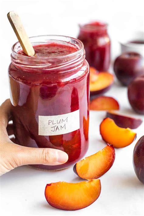 Easy Plum Jam Recipe (No Pectin) - Dish by Dish