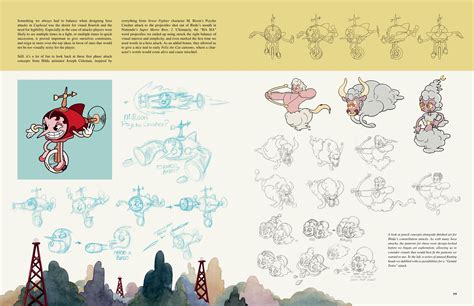 The Art of Cuphead | Plantilla de folleto, Objetos, Cuphead villanos
