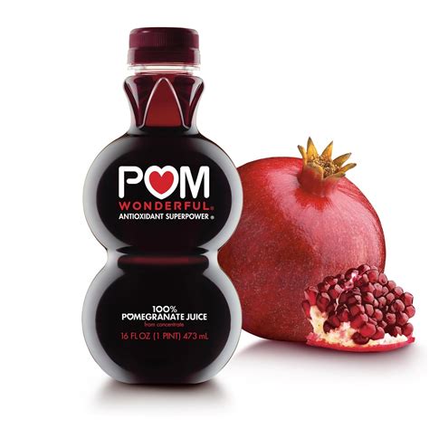 Amazon.com: POM Wonderful 100% Pomegranate Juice, 16 Ounce Bottle ...