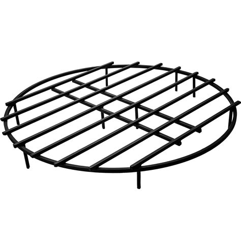 Buy VEVOR Fire Pit Grate, Heavy Duty Iron Round Firewood Grate, Round ...
