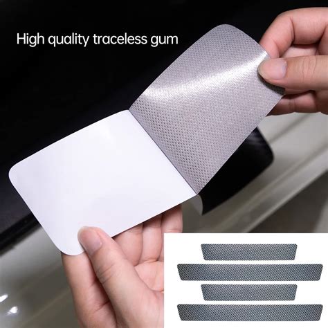 Buy MIGUOER Car Threshold Protection Stickers for RS7 A8 Q3 Q5 Q7 R8 A1 ...