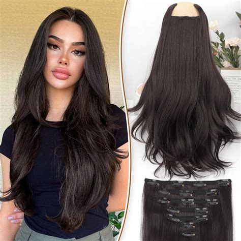 Amazon.com : Hair Extensions for Women,26 inch Highlight Hair ...