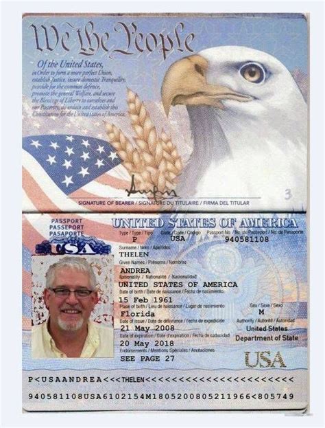 Bildergebnis für amerikanischer passport