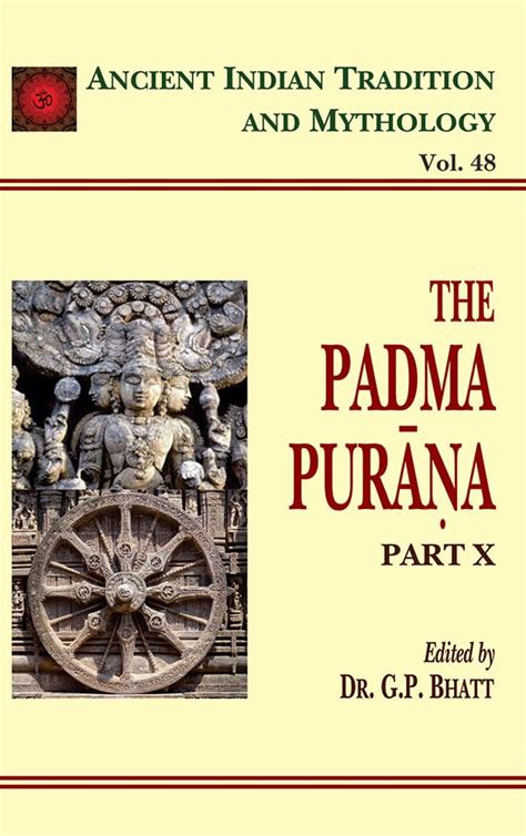 Buy The Padma Purana (Part 10): Ancient Indian Tradition and Mythology ...