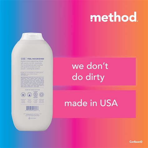 Method Coconut Body Wash, 18 Fl Oz in Guinea at GNF 182909, Rating: 4.5