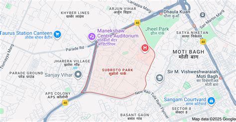 Subroto Park, Delhi - Map, Pincode, Property Rates, Photos & Reviews 2026
