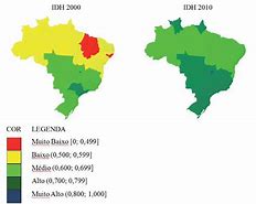 Image result for IDH Do Brasil