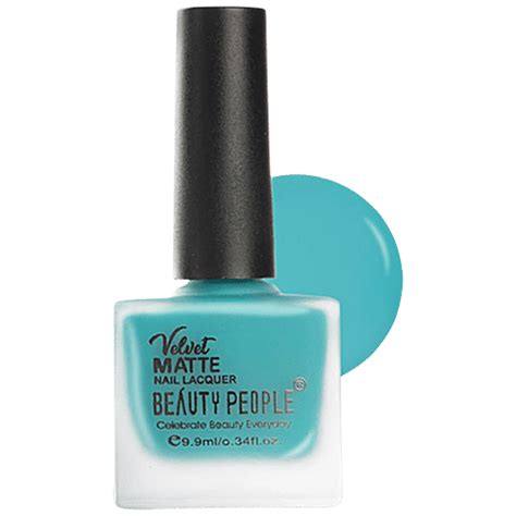 Buy Beauty People Velvet Matte Nail Lacquer/Polish - Quick-Drying ...