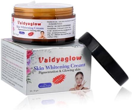 Vaidyaglow Skin Brightening & Pigmentation Cream for Glowing Skin ...