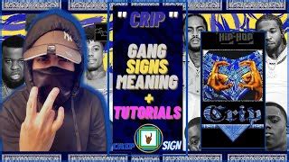 Crip Stacking Gang Signs 的图像结果