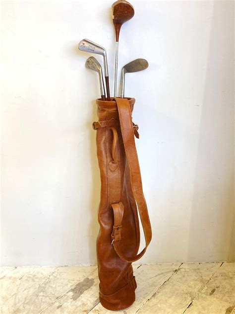 Leather vintage-style golf bag – Belle Epoque