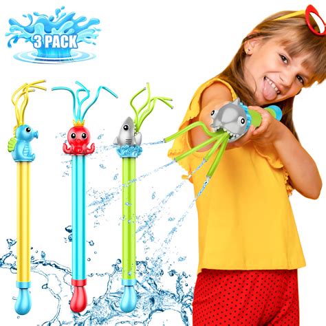 Beewarm Water Guns For Kids Super Water Soakers 3 Packs | Desertcart INDIA