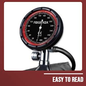 Rossmax GD102 Palm Type Sphygmomanometer with Latex-Free Cuff (Black ...