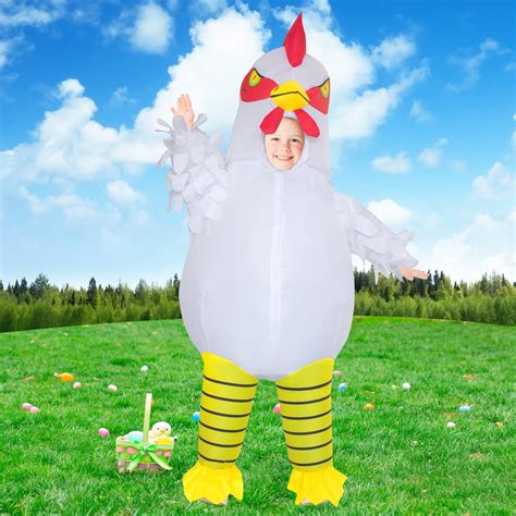 Snapklik.com : Inflatable Costume For Kids Chicken Costumes For Boys ...