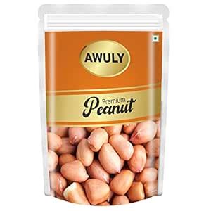 AWULY Jumbo Raw Unpolished Pink Peanuts/Groundnuts/Moongphali | Pack of ...