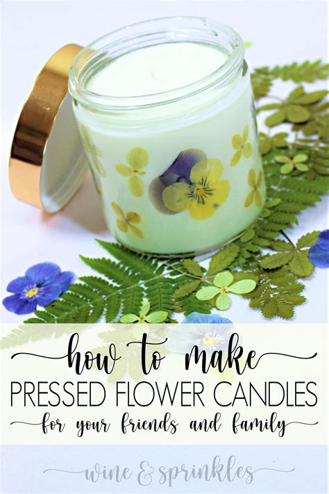 Candles With Flowers