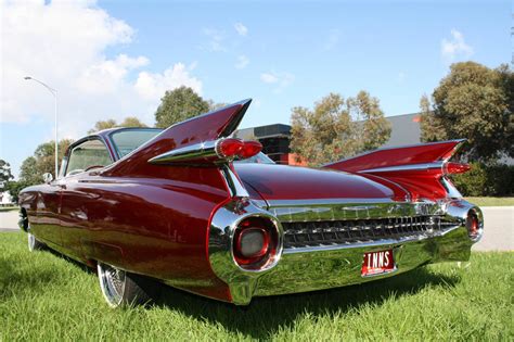 1959 Cadillac Series 62 Coupe Deville Candy Red Custom Built Show Car ...